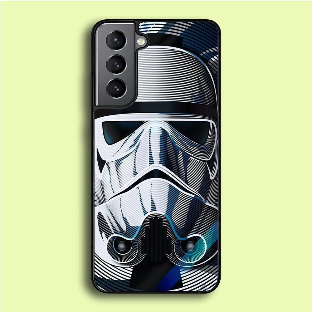 Stormtrooper Face Star Wars Samsung Galaxy A16 Case-Rubber / White (2D Case)-Xtracase