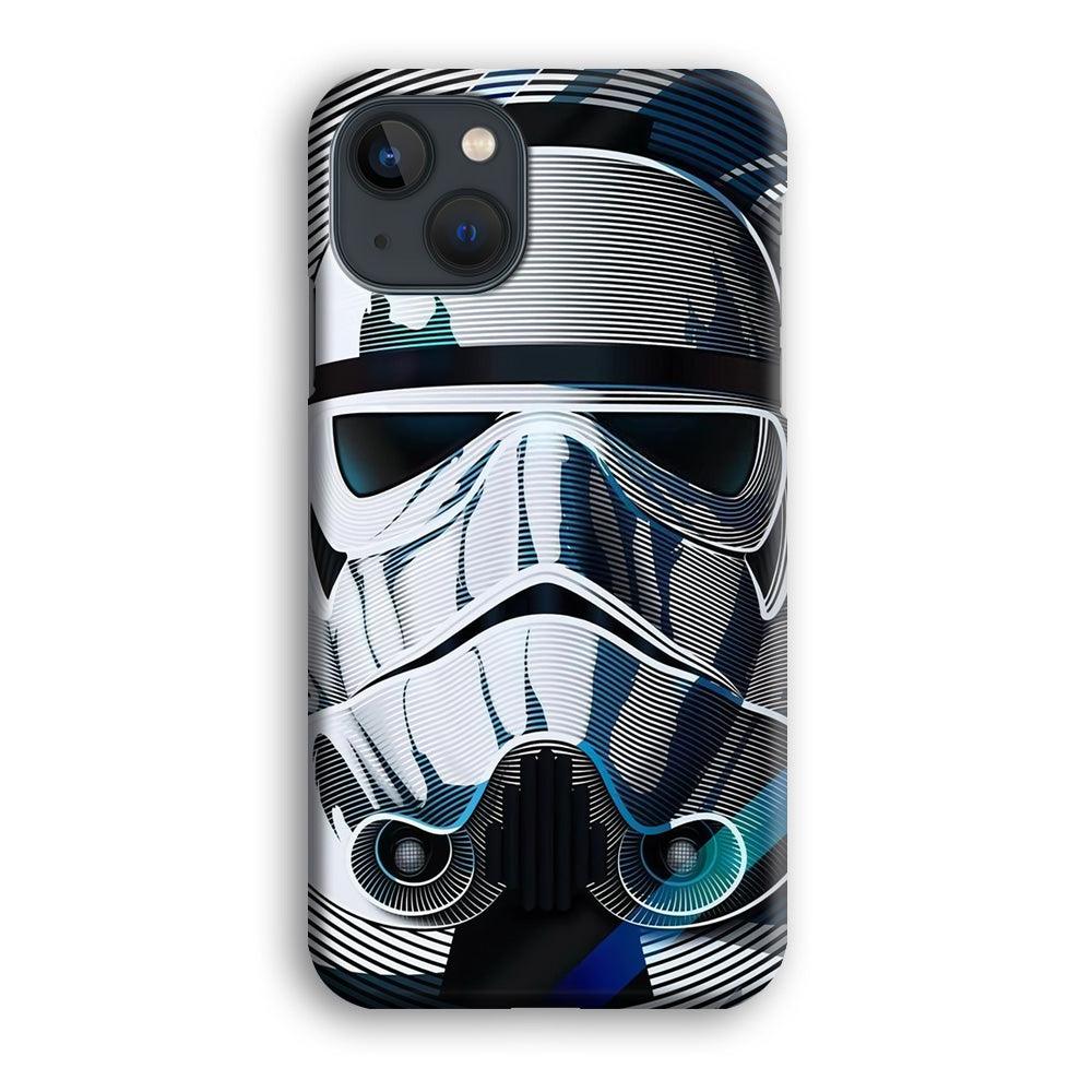 Stormtrooper Face Star Wars iPhone 13 Case-Plastic / Full Wrap (3D Case)-Xtracase