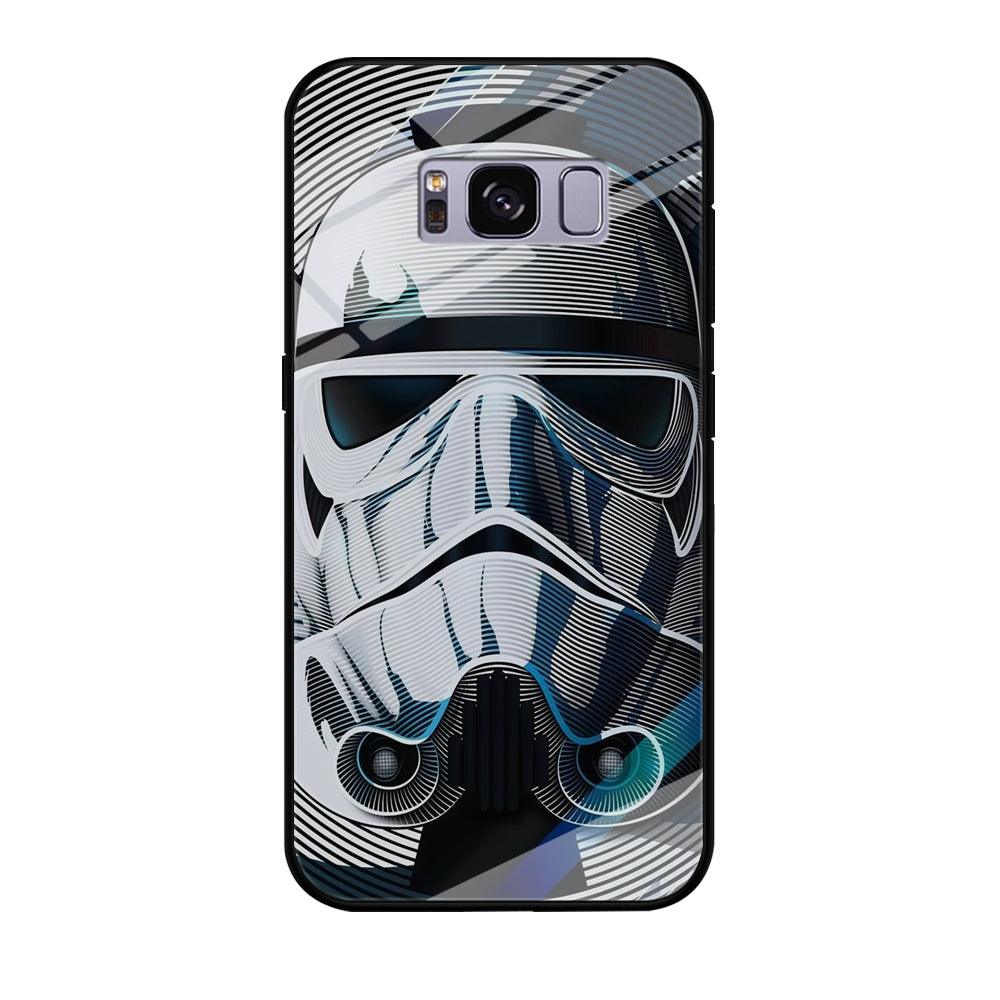 Stormtrooper Face Star Wars Samsung Galaxy S8 Case-Tempered Glass Case-Xtracase
