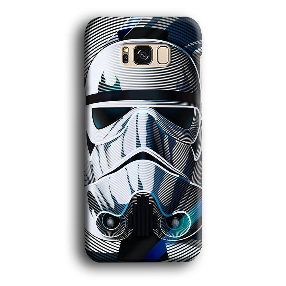 Stormtrooper Face Star Wars Samsung Galaxy S8 Case-Plastic / Full Wrap (3D Case)-Xtracase