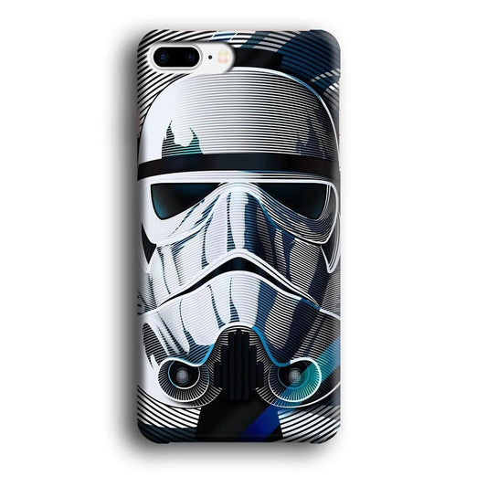 Stormtrooper Face Star Wars iPhone 7 Plus Case-Plastic / Full Wrap (3D Case)-Xtracase