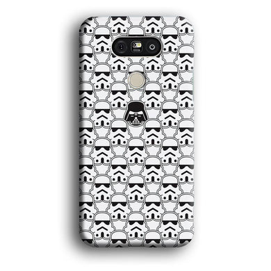 Stormtrooper Face Pattern Star Wars LG G5 3D Case