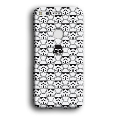 Stormtrooper Face Pattern Star Wars Google Pixel XL 3D Case