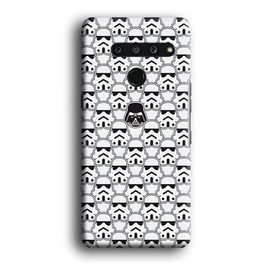 Stormtrooper Face Pattern Star WarsLG V50 3D Case