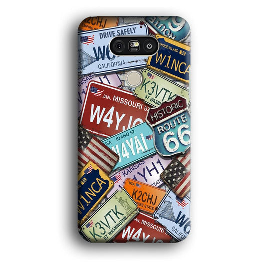 Street Signs USA LG G5 3D Case-Xtracase