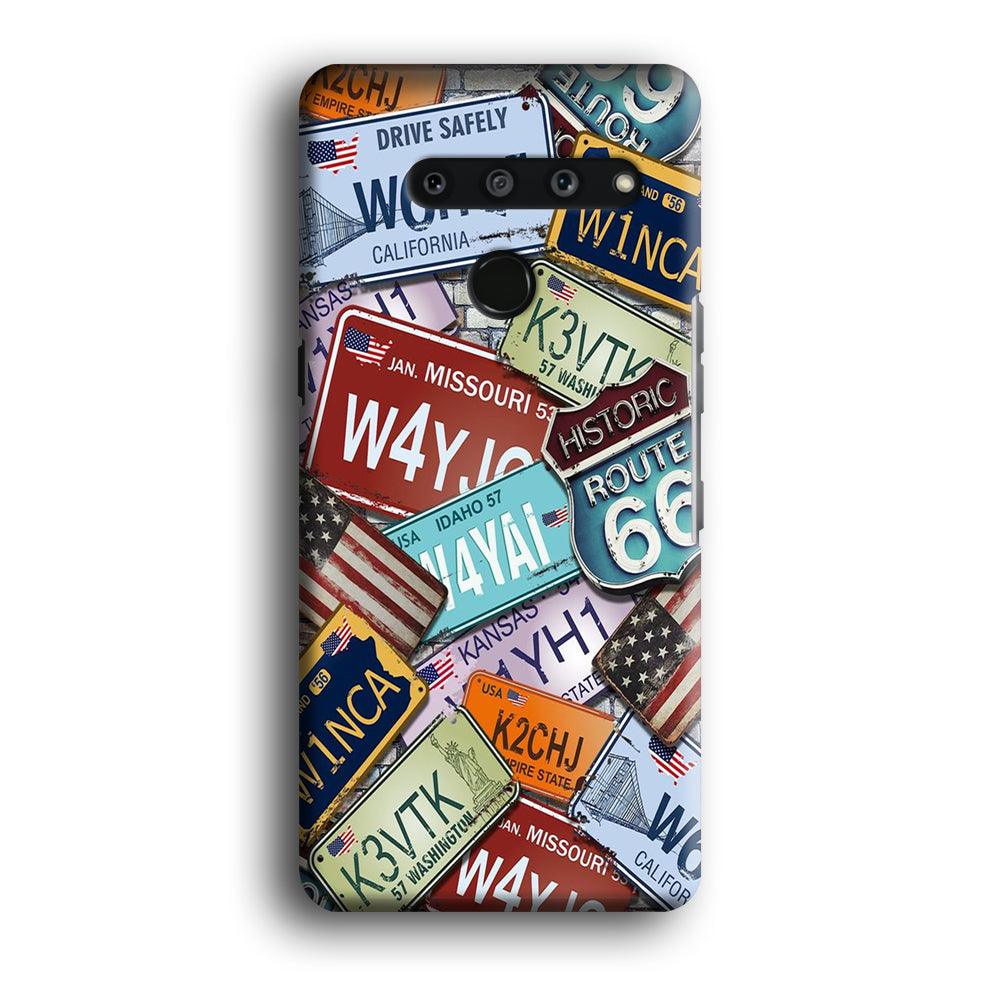 Street Signs USA LG V50 3D Case-Xtracase