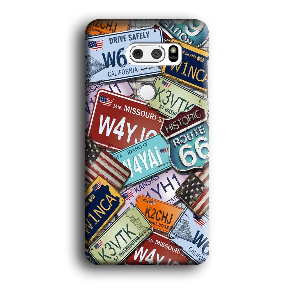 Street Signs USA LG V30 3D Case-Xtracase