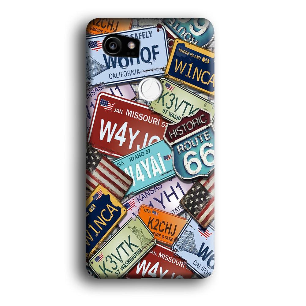 Street Signs USA Google Pixel 2 XL 3D Case-Xtracase