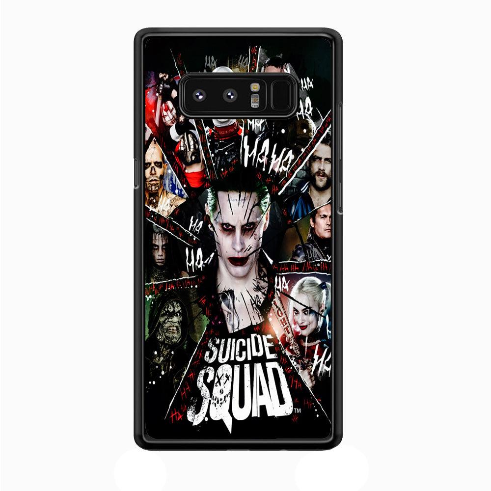 Suicide Squad Character Samsung Galaxy Note 8 Case-Plastic / Full Wrap (3D Case)-Xtracase