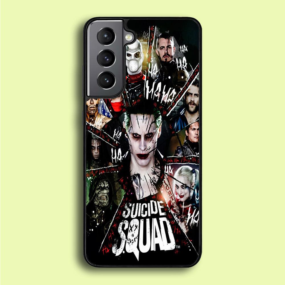 Suicide Squad Character Samsung Galaxy A16 Case-Rubber / White (2D Case)-Xtracase