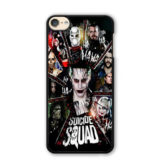 Suicide Squad Character iPod Touch 6 Case-Plastic / White (2D Case)-Xtracase