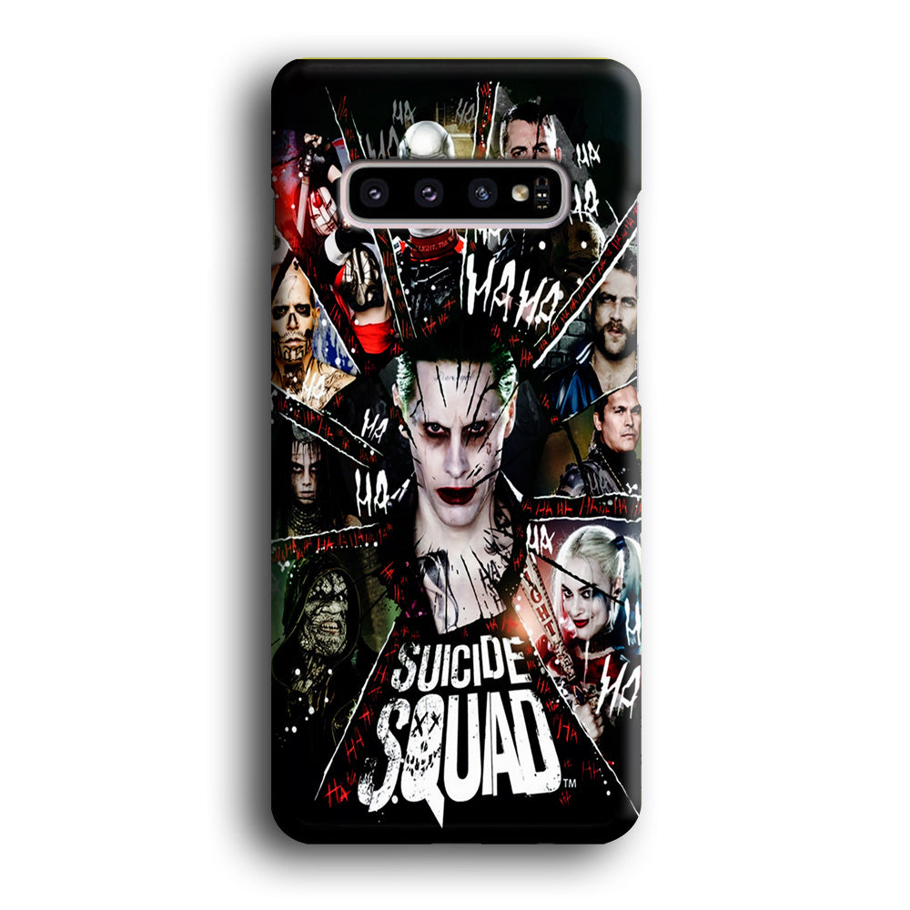 Suicide Squad Character Samsung Galaxy S10 Case