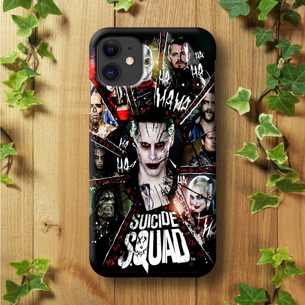 Suicide Squad Character iPhone 11 Case-Plastic / Full Wrap (3D Case)-Xtracase