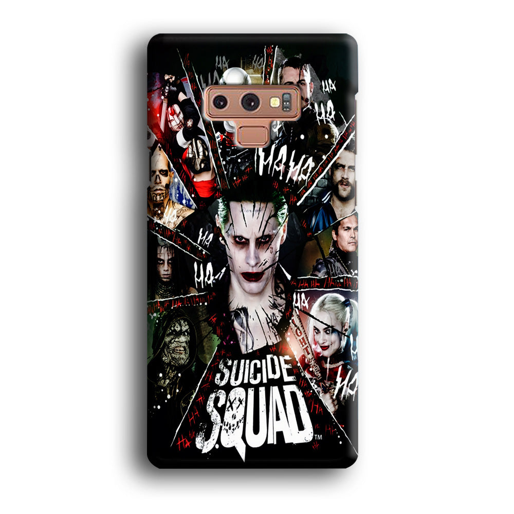 Suicide Squad Character Samsung Galaxy Note 9 Case