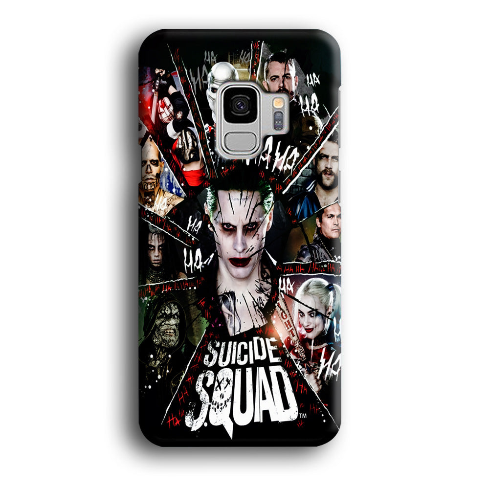Suicide Squad Character Samsung Galaxy S9 Case