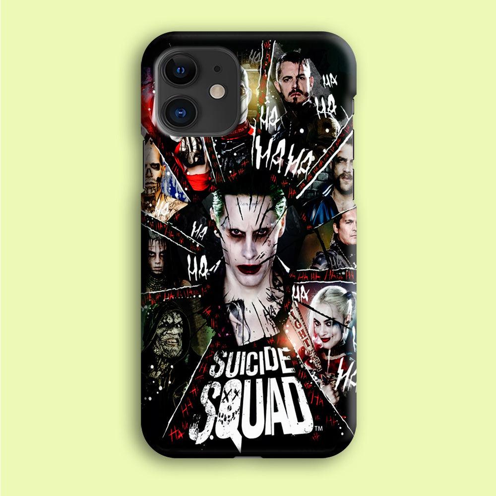 Suicide Squad Character iPhone 12 Mini Case-Plastic / Full Wrap (3D Case)-Xtracase