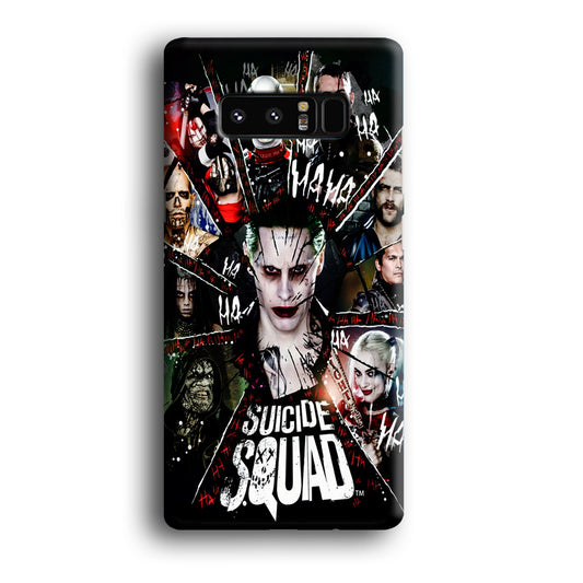 Suicide Squad Character Samsung Galaxy Note 8 Case