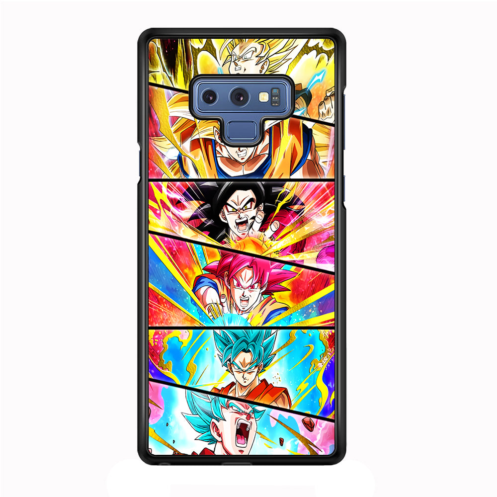 Super Saiyan Goku Collage Samsung Galaxy Note 9 Case