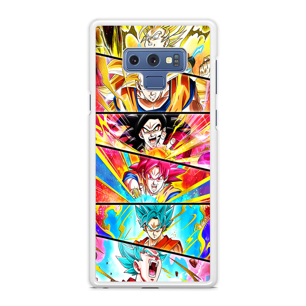 Super Saiyan Goku Collage Samsung Galaxy Note 9 Case