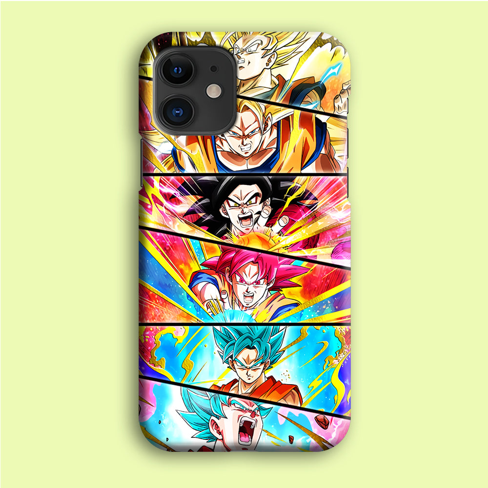 Super Saiyan Goku Collage iPhone 12 Mini Case