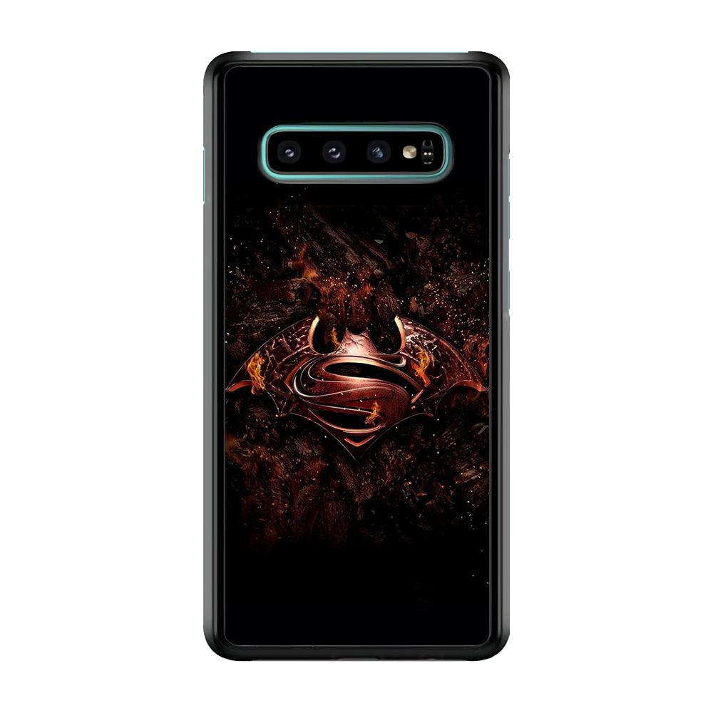 Superman 003 Samsung Galaxy S10 Case-Plastic / Full Wrap (3D Case)-Xtracase