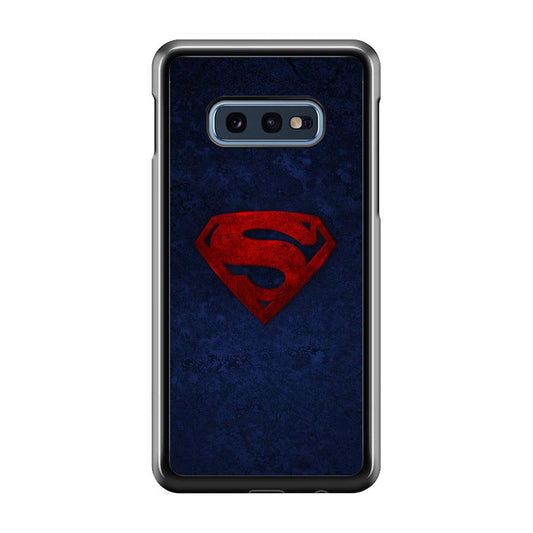 Superman Logo Samsung Galaxy S10E Case-Plastic / Full Wrap (3D Case)-Xtracase