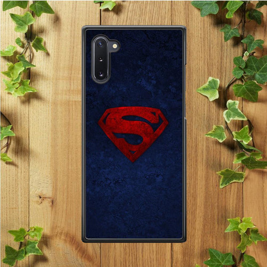 Superman Logo Samsung Galaxy Note 10 Case-Plastic / Full Wrap (3D Case)-Xtracase