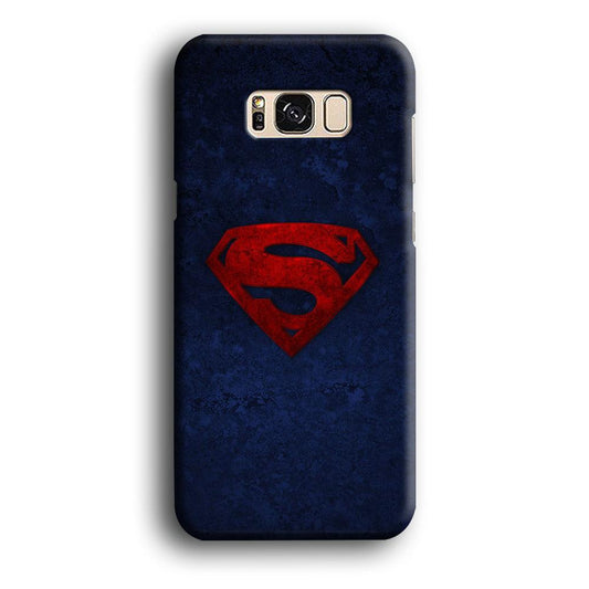 Superman Logo Samsung Galaxy S8 Case-Plastic / Full Wrap (3D Case)-Xtracase