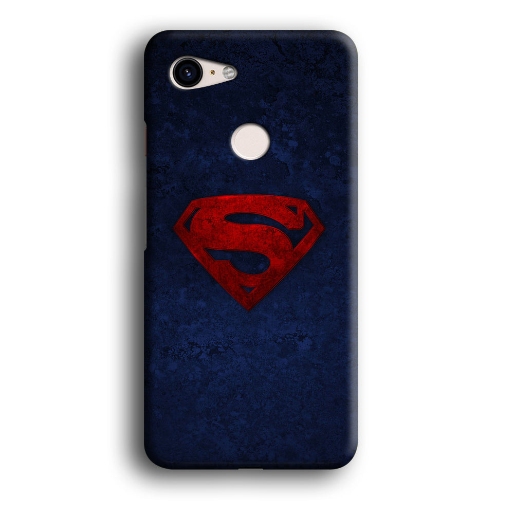 Superman Logo Google Pixel 3 XL 3D Case