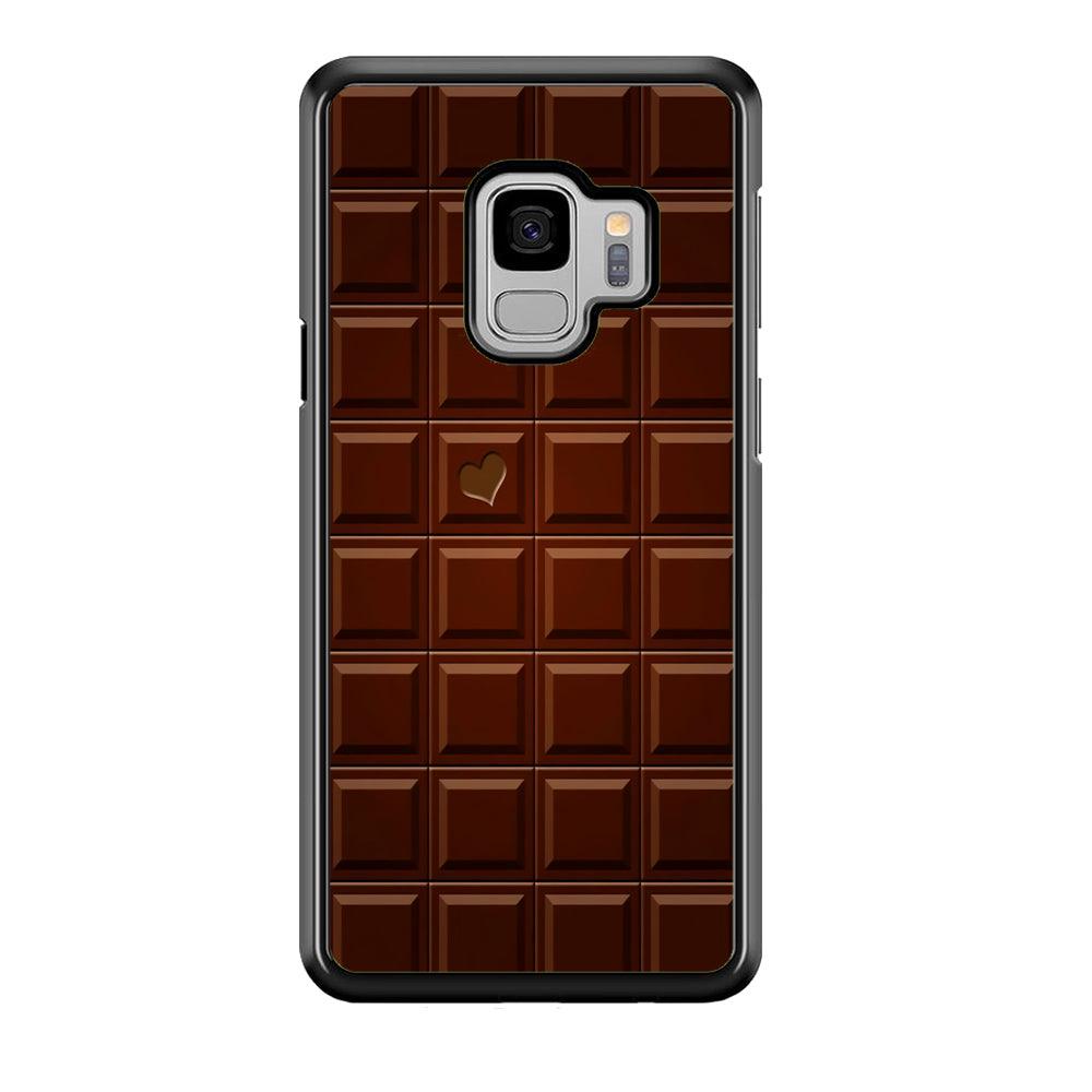 Sweet Chocolate Samsung Galaxy S9 Case-Plastic / Full Wrap (3D Case)-Xtracase