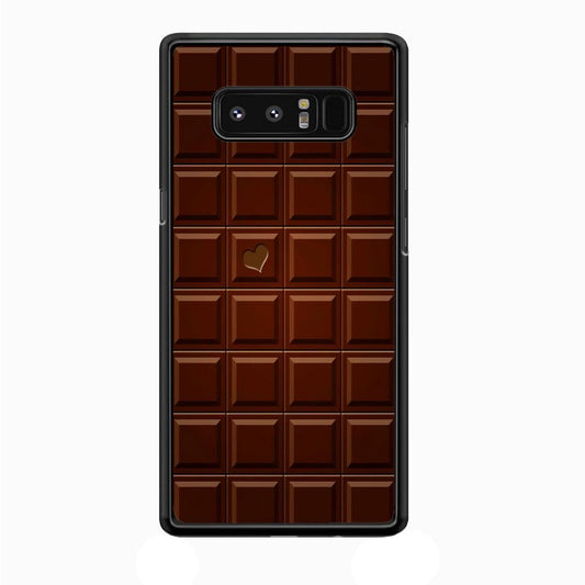 Sweet Chocolate Samsung Galaxy Note 8 Case-Plastic / Full Wrap (3D Case)-Xtracase