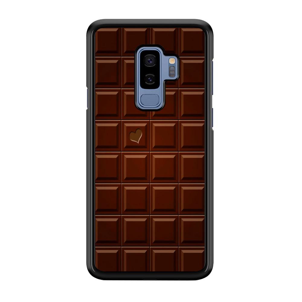 Sweet Chocolate Samsung Galaxy S9 Plus Case-Plastic / Full Wrap (3D Case)-Xtracase