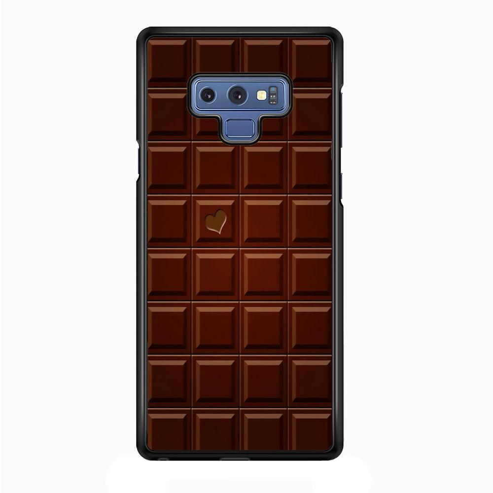 Sweet Chocolate Samsung Galaxy Note 9 Case-Plastic / Full Wrap (3D Case)-Xtracase