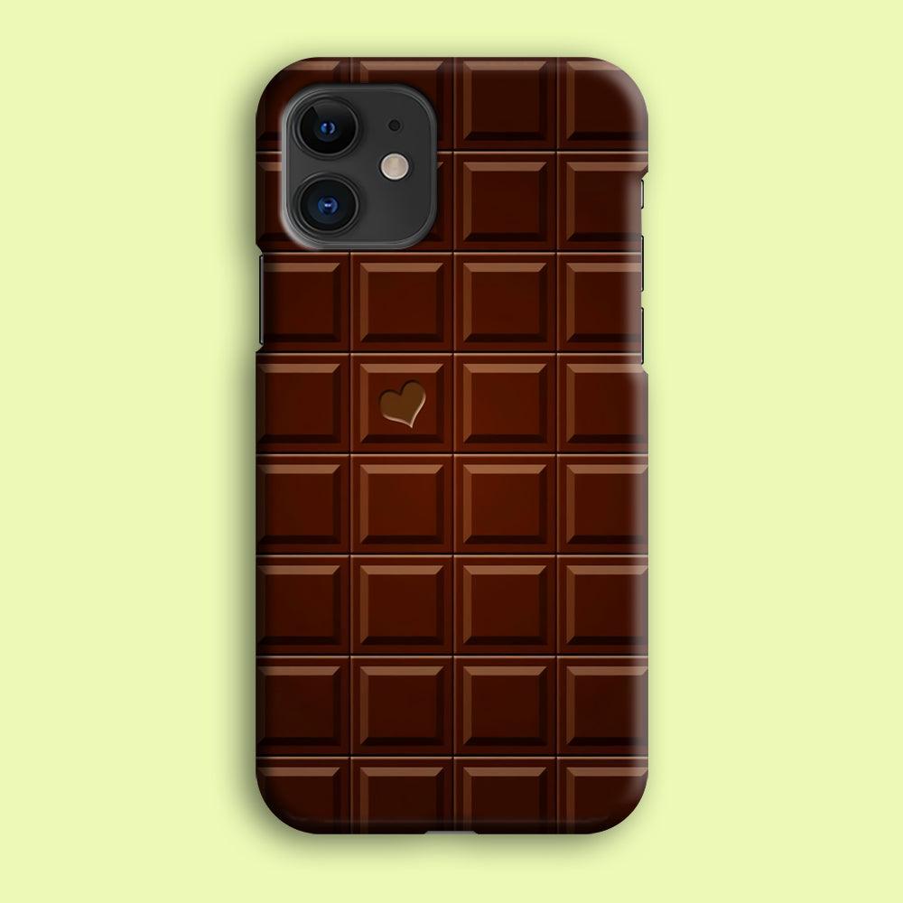 Sweet Chocolate iPhone 12 Case-Plastic / Full Wrap (3D Case)-Xtracase