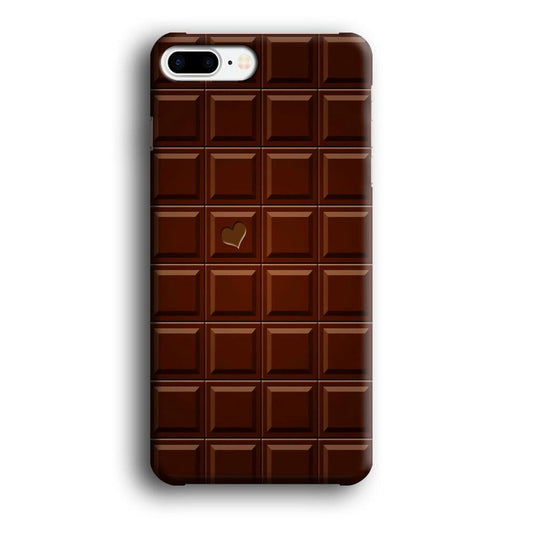 Sweet Chocolate iPhone 7 Plus Case-Plastic / Full Wrap (3D Case)-Xtracase