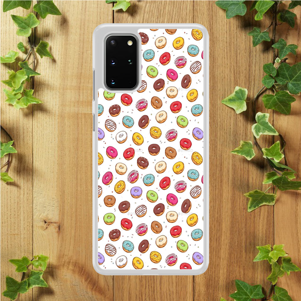 Sweet Donuts Pattern 001 Samsung Galaxy S20 Plus Case
