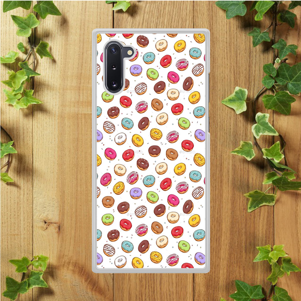 Sweet Donuts Pattern 001 Samsung Galaxy Note 10 Case