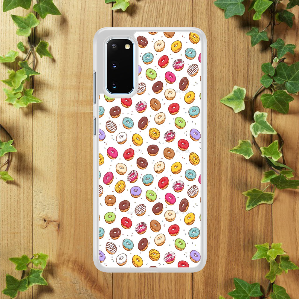 Sweet Donuts Pattern 001 Samsung Galaxy S20 Case