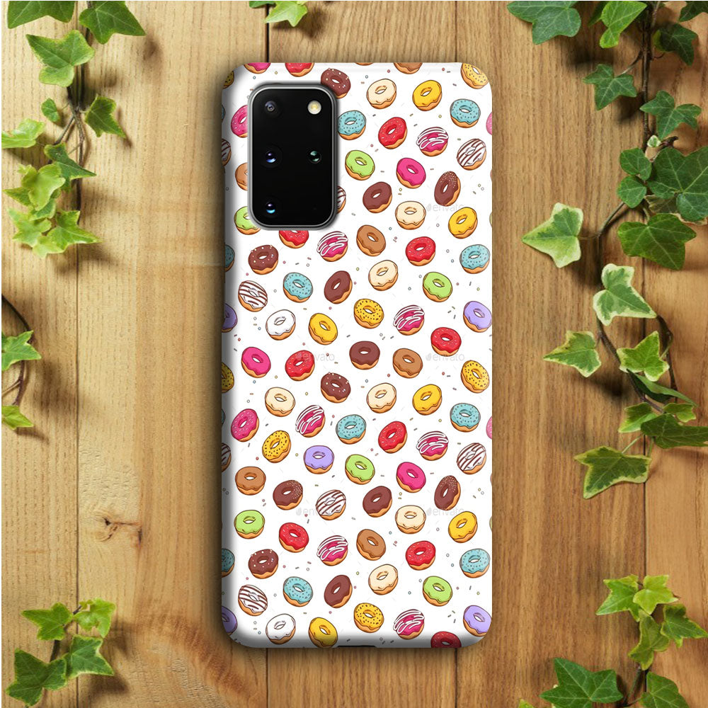 Sweet Donuts Pattern 001 Samsung Galaxy S20 Plus Case