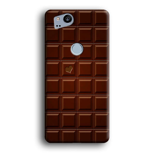 Sweet Chocolate Google Pixel 2 3D Case-Xtracase