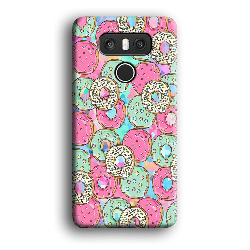 Sweet Donuts Pattern 002 LG G6 3D Case-Xtracase
