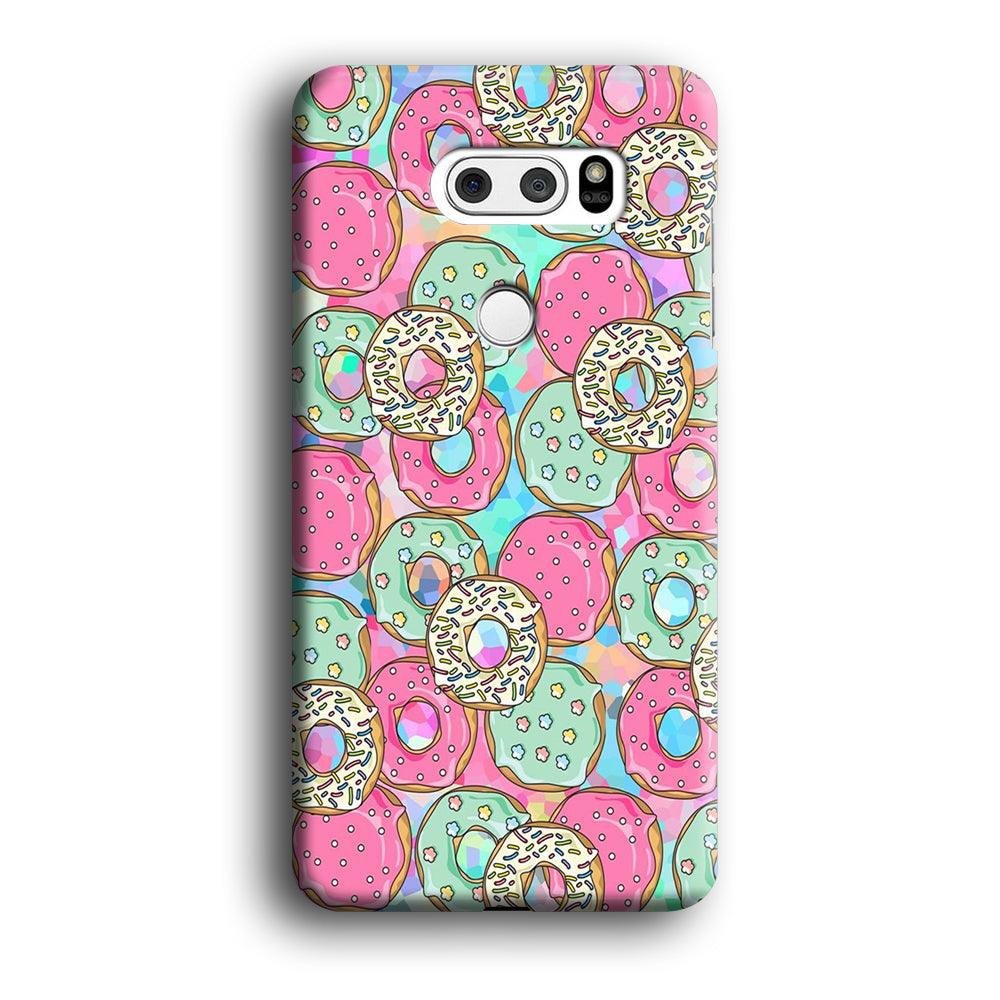 Sweet Donuts Pattern 002 lG V30 3D Case-Xtracase