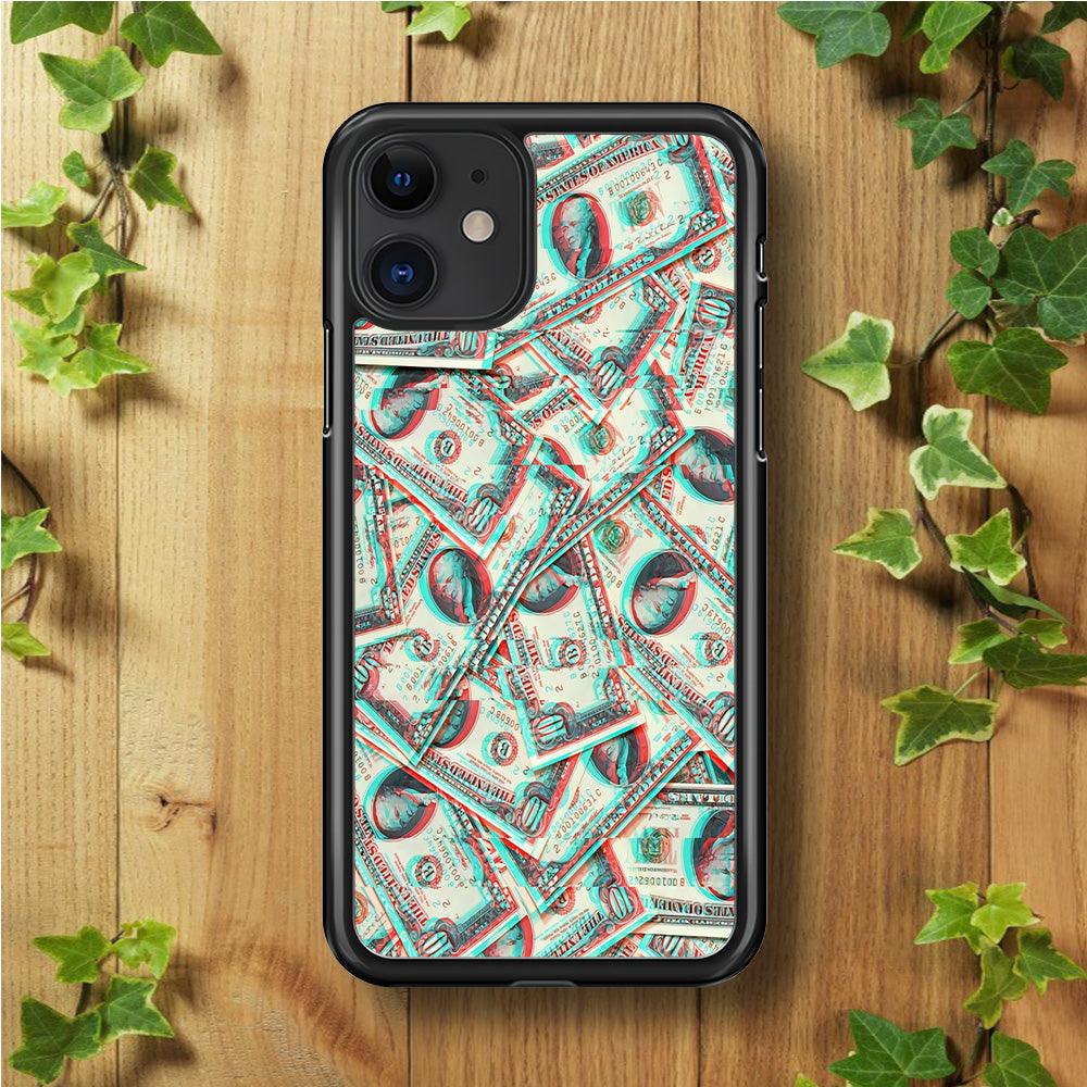 Ten Dollars iPhone 11 Case-Rubber / Black (2D Case)-Xtracase