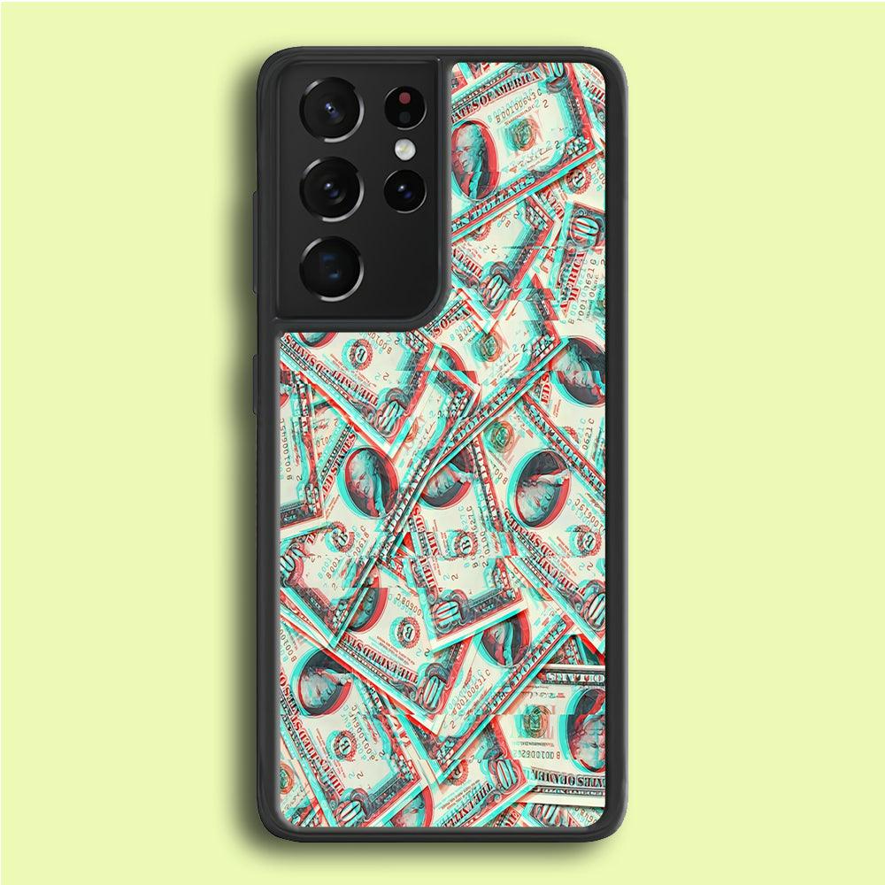 Ten Dollars Samsung Galaxy S21 Ultra Case-Plastic / Full Wrap (3D Case)-Xtracase