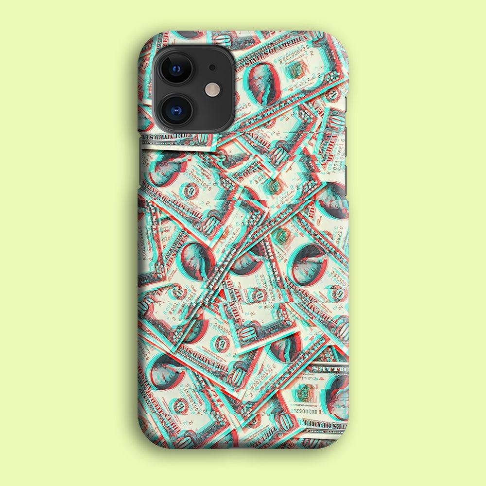 Ten Dollars iPhone 12 Mini Case-Plastic / Full Wrap (3D Case)-Xtracase