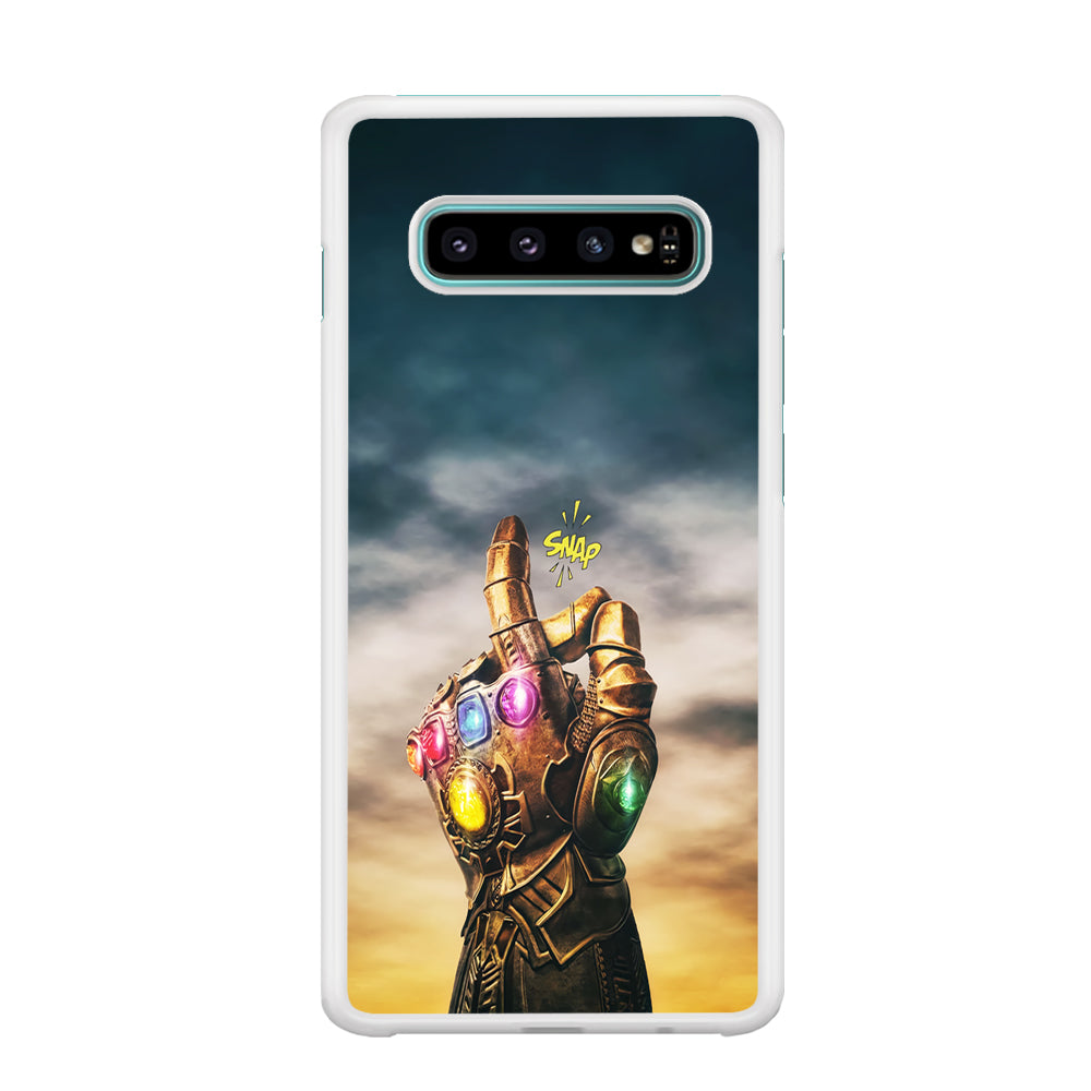 Thanos Finger Snap Samsung Galaxy S10 Case