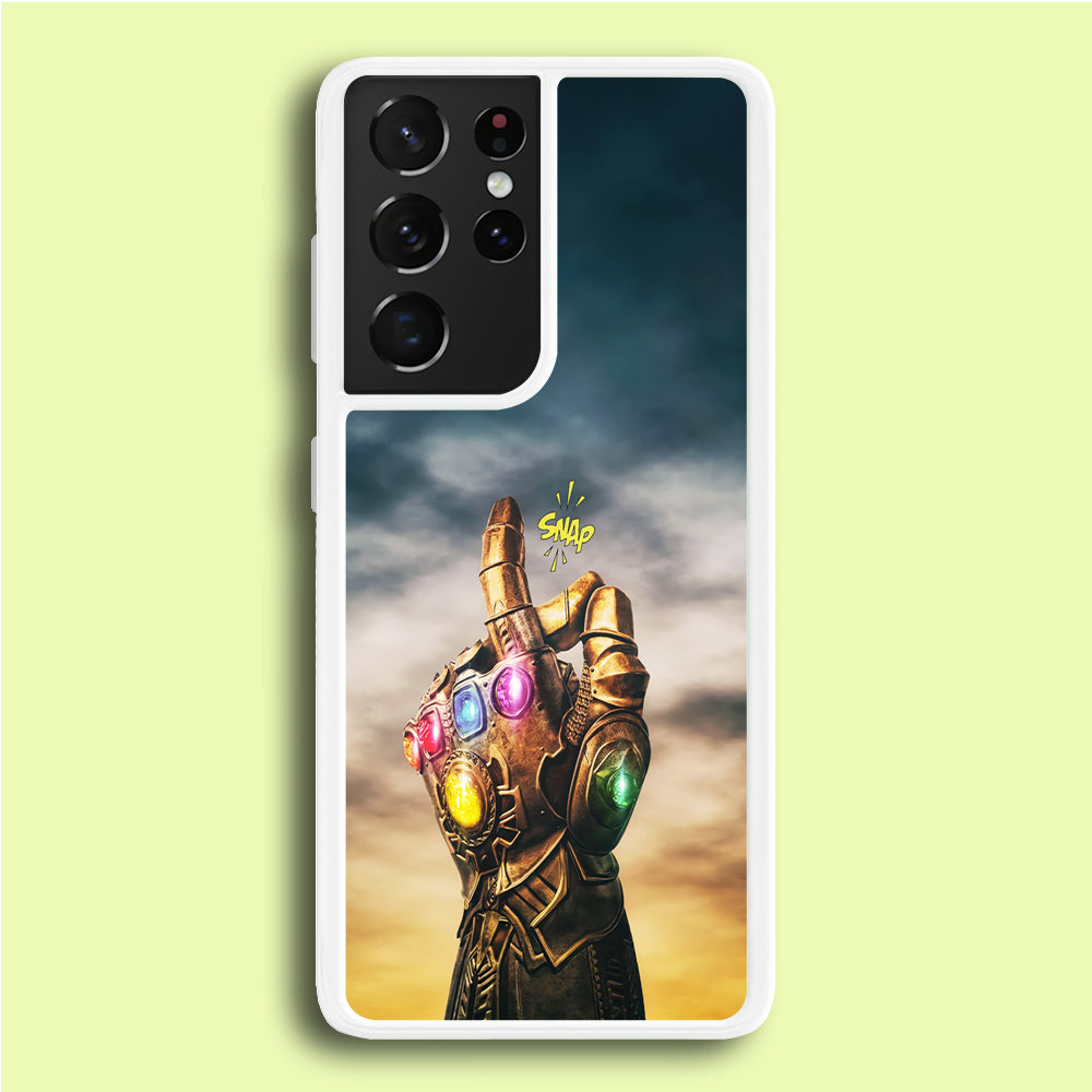 Thanos Finger Snap Samsung Galaxy S21 Ultra Case