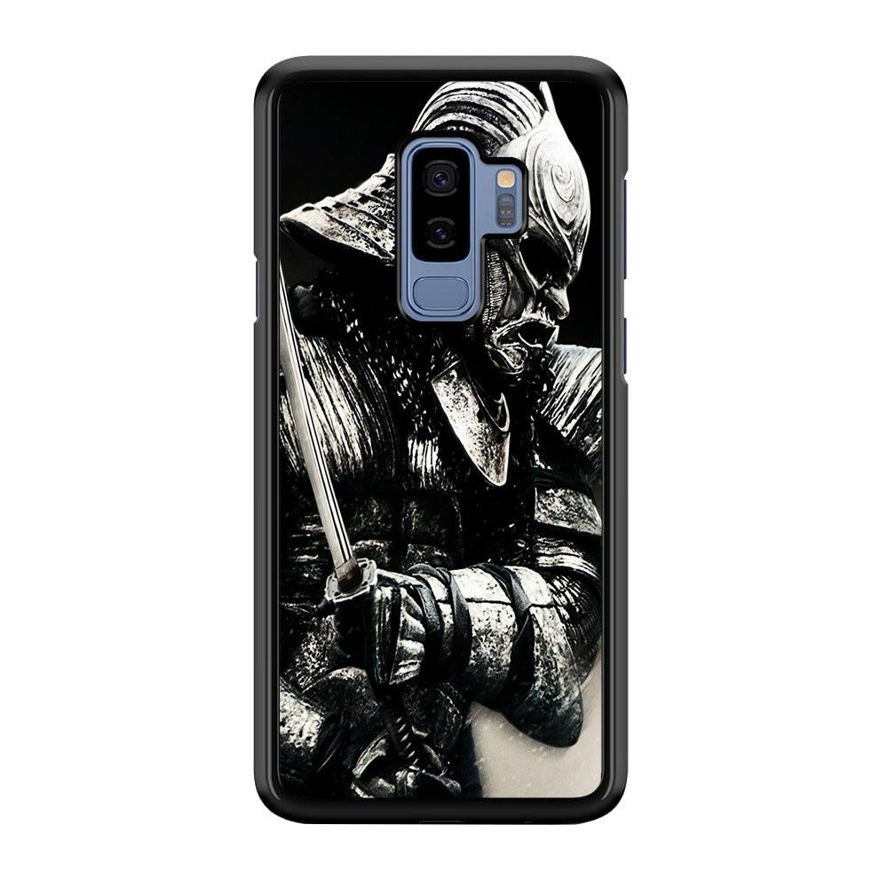 The Dark Samurai Samsung Galaxy S9 Plus Case-Rubber / Black (2D Case)-Xtracase