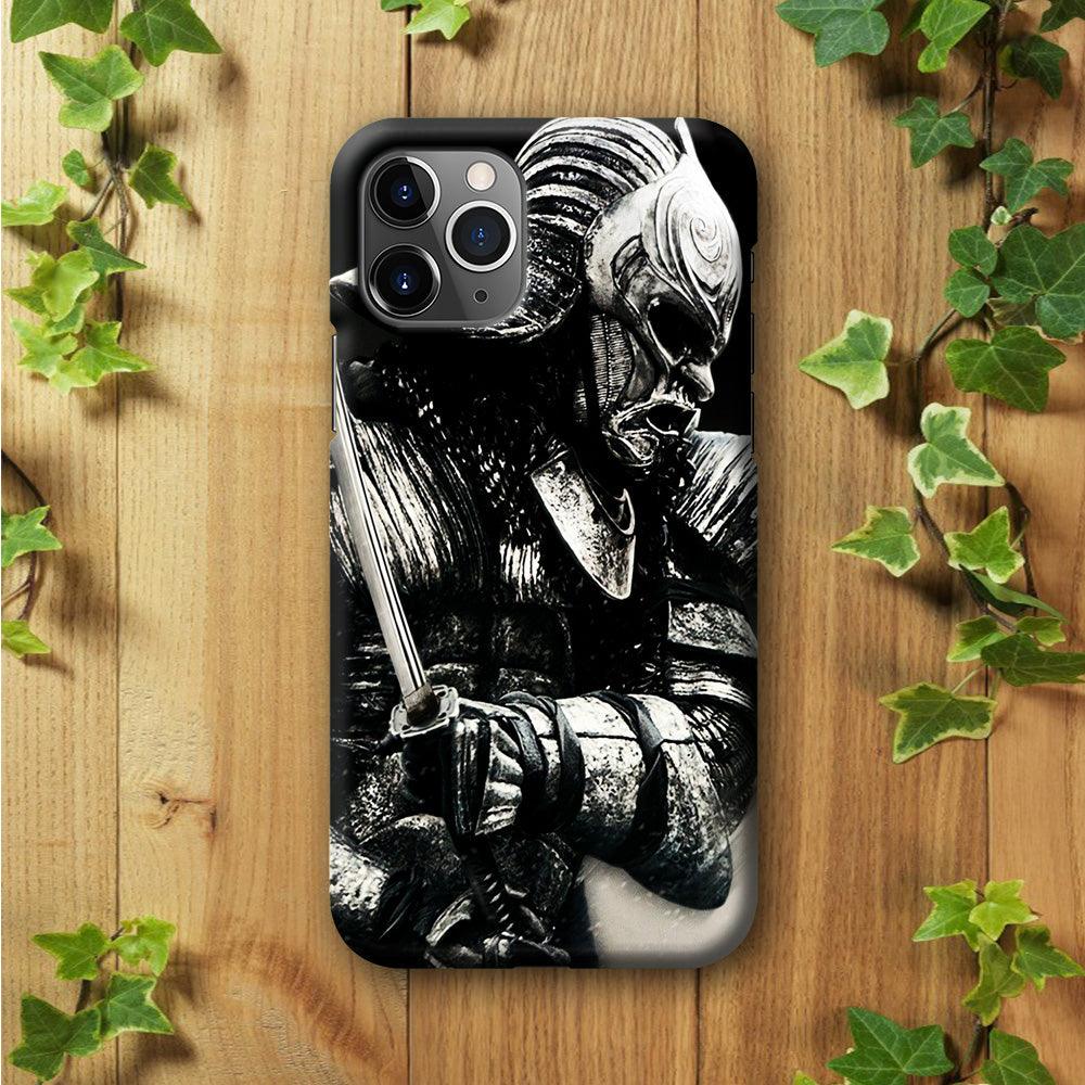The Dark Samurai iPhone 11 Pro Case-Plastic / Full Wrap (3D Case)-Xtracase