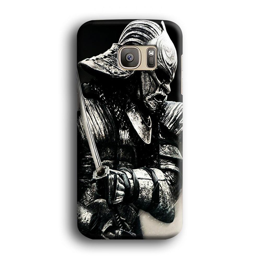 The Dark Samurai Samsung Galaxy S7 Case-Plastic / Full Wrap (3D Case)-Xtracase
